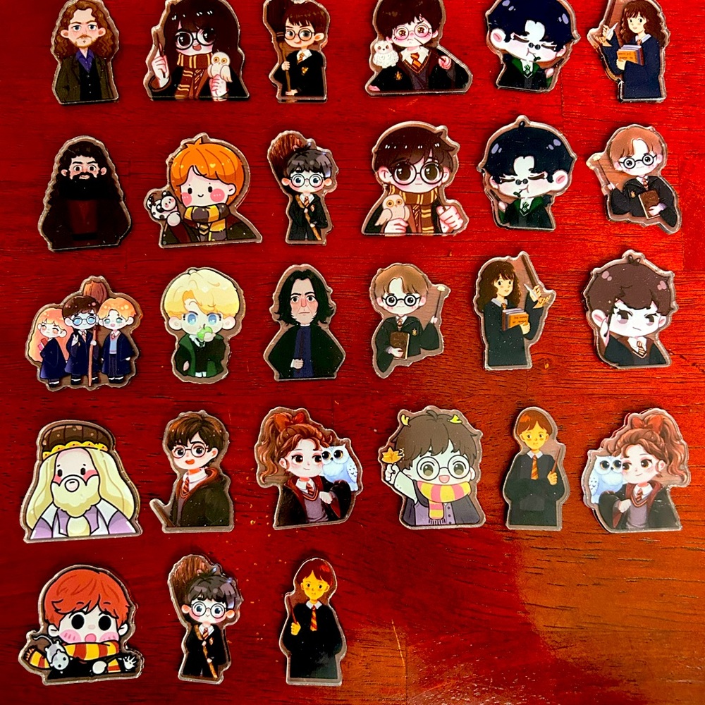 Acrylics 4mm Harry Potter